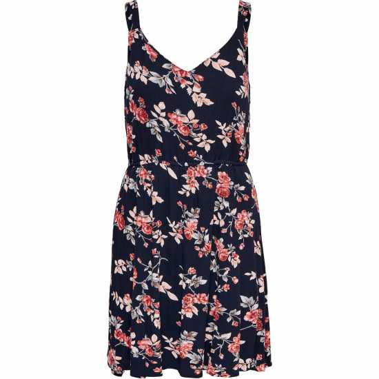 Only Karmen Print Mini Dress Womens Нощно небе Дамски поли и рокли