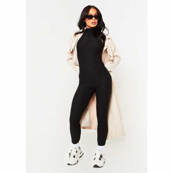 Missy Empire Zip Through Jumpsuit  Дамски поли и рокли