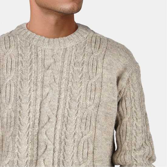 Lyle And Scott Блуза С Обло Деколте Men's Cable Knit Crew Neck Jumper Lyle And Scott Блуза С Обло Деколте Men's Cable Knit Crew Neck Jumper