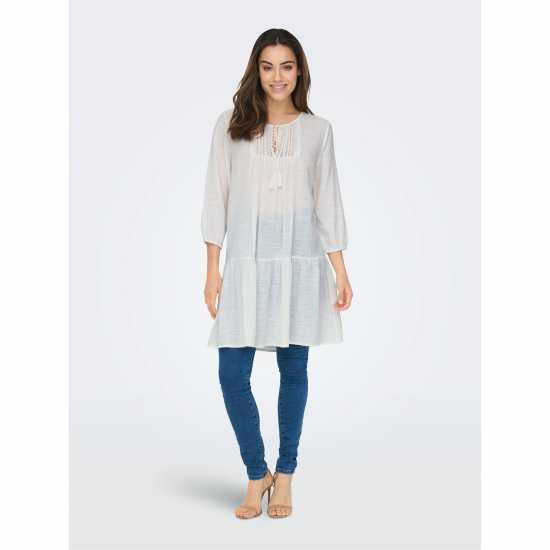 Дамски поли и рокли Only Lace Tunic Womens Облачен Танцьор Only Lace Tunic Womens Облачен Танцьор Дамски поли и рокли