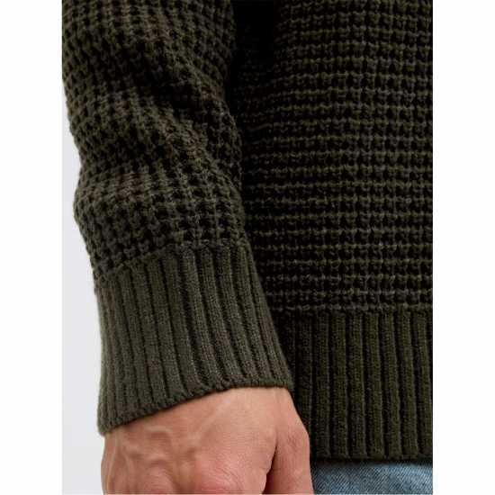 Блуза С Обло Деколте Jack And Jones Men's Knitted Crew Neck Jumper Розин Блуза С Обло Деколте Jack And Jones Men's Knitted Crew Neck Jumper Розин