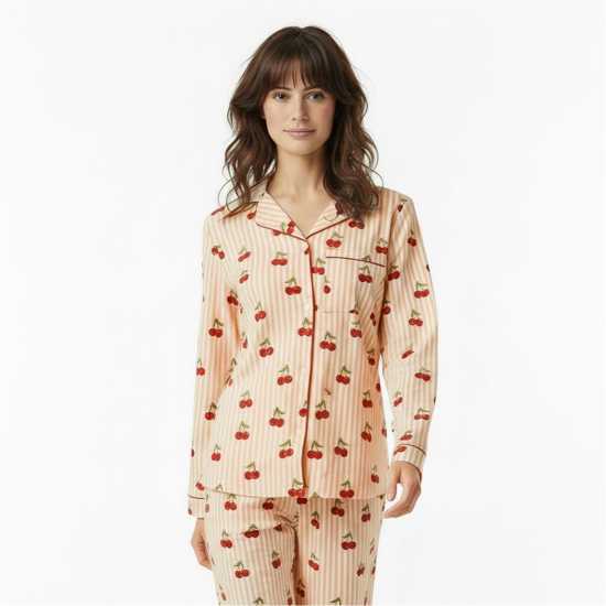 Women's Cotton Long Sleeve Pyjama Set  