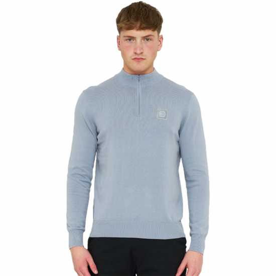 Marshall Artist Men's Siren Zipped Knitted Hoodie Marshall Artist Men's Siren Zipped Knitted Hoodie