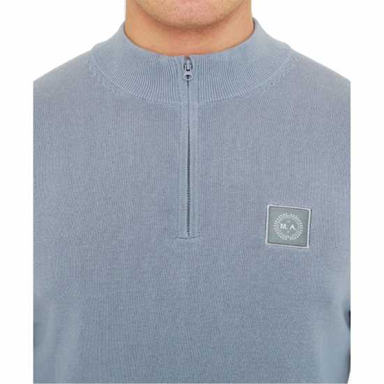 Marshall Artist Men's Siren Zipped Knitted Hoodie Marshall Artist Men's Siren Zipped Knitted Hoodie