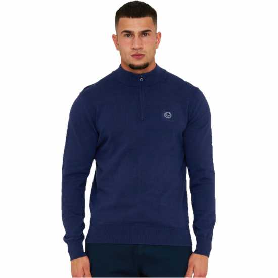 Marshall Artist Мъжко Горнище С Цип Siren Quarter Zip Top Mens Синьо Marshall Artist Мъжко Горнище С Цип Siren Quarter Zip Top Mens Синьо