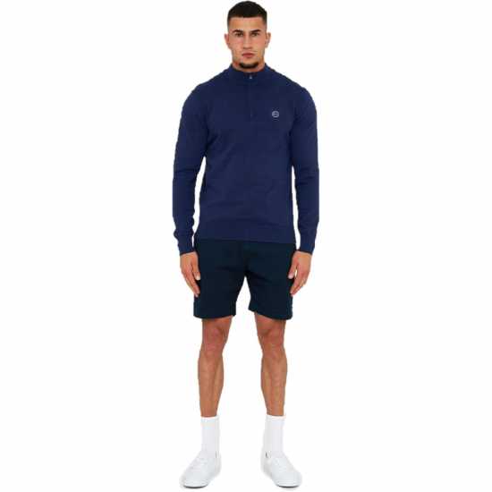Marshall Artist Мъжко Горнище С Цип Siren Quarter Zip Top Mens Синьо Marshall Artist Мъжко Горнище С Цип Siren Quarter Zip Top Mens Синьо