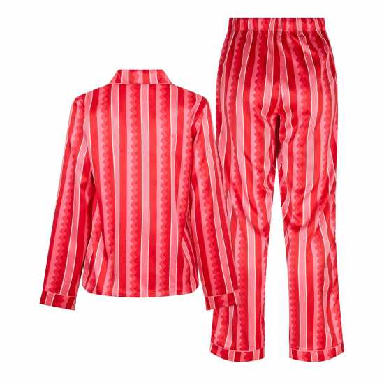 Women's Satin Long Sleeve Pyjama Sets  