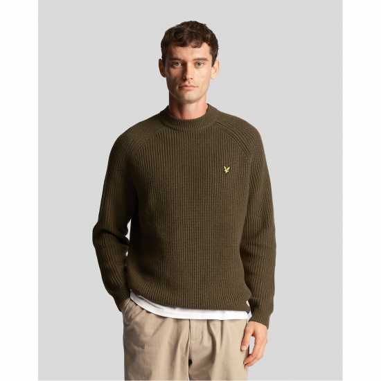 Lyle And Scott Плетен Пуловер Shaker Stitch Knit Jumper Lyle And Scott Плетен Пуловер Shaker Stitch Knit Jumper