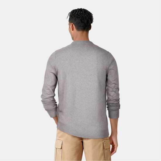Lyle And Scott Merino Crew Knit Sweater Среден сив T28 Lyle And Scott Merino Crew Knit Sweater Среден сив T28