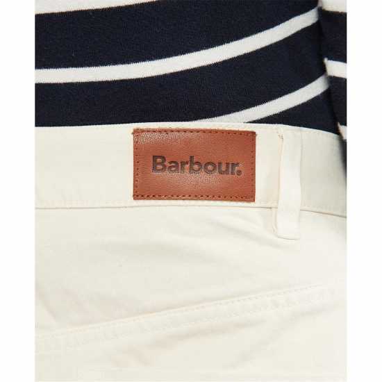 Barbour Westbury Barrel Leg Jeans Ecru 