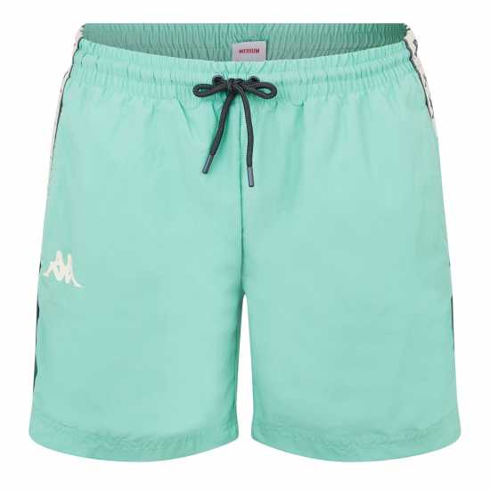 Kappa Мъжки Плувни Шорти Banda Coney Swim Shorts Mens Turquoise AL1 Мъжки къси панталони