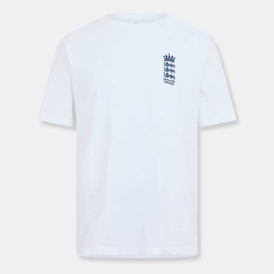 Castore Men's Ashes Tour Crew Neck T-Shirt White 