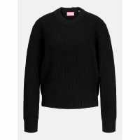 Блуза С Обло Деколте Jjxx Global Knitted Crew Neck Jumper Черно 