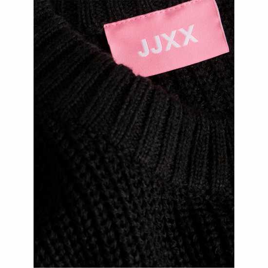 Блуза С Обло Деколте Jjxx Global Knitted Crew Neck Jumper Черно 