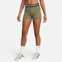 Nike Дамски Шорти 365 3In1 Shorts Womens Medium Olive Дамски къси панталони