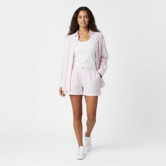 Jack Wills Women's Long-Sleeve Poplin Patterned Shirt Jack Wills Women's Long-Sleeve Poplin Patterned Shirt