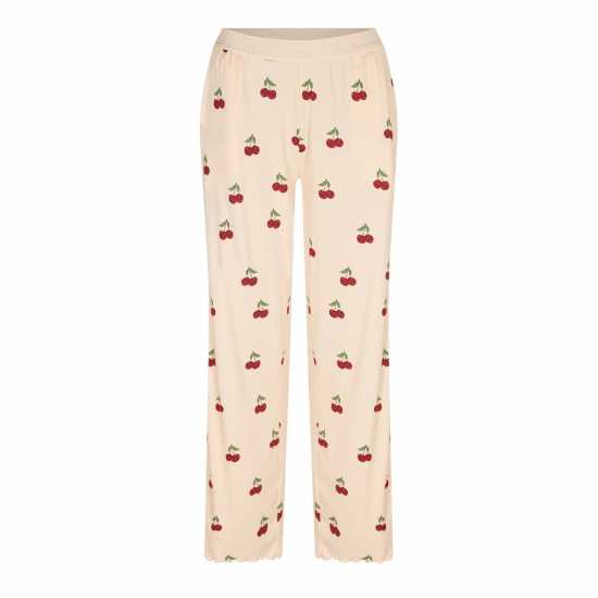 Women's Ribbed Long Sleeve Pyjama Set  