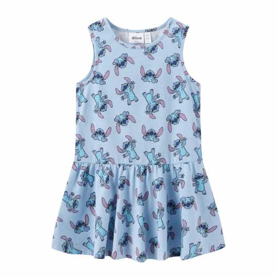 Character Infant Girls Summer Dress Щитч и Лило Детски поли и рокли