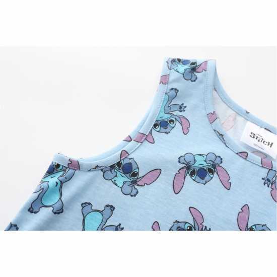 Character Infant Girls Summer Dress Щитч и Лило Детски поли и рокли