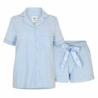 Chelsea Peers Women's Cotton Long Sleeve Pyjama Sets Plain 