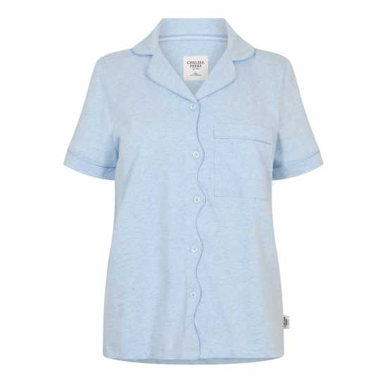 Chelsea Peers Women's Cotton Long Sleeve Pyjama Sets Plain 