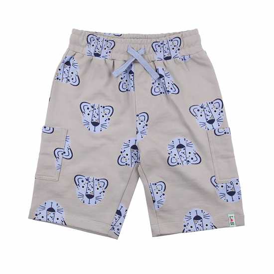 Lilly And Sid Leoprd Cargo Sht In99  Детски къси панталони