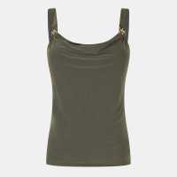 Biba Kayla Jry Top Ld53 Хаки Дамски ризи и тениски