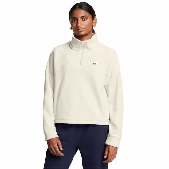 Дамски полар Under Armour Armour Ua W Expanse Fleece Hz Womens Бяло Under Armour Armour Ua W Expanse Fleece Hz Womens Бяло Дамски полар
