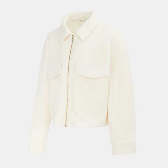 Firetrap Women's Short Textured Cropped Long Sleeve Shearling Jacket Firetrap Women's Short Textured Cropped Long Sleeve Shearling Jacket