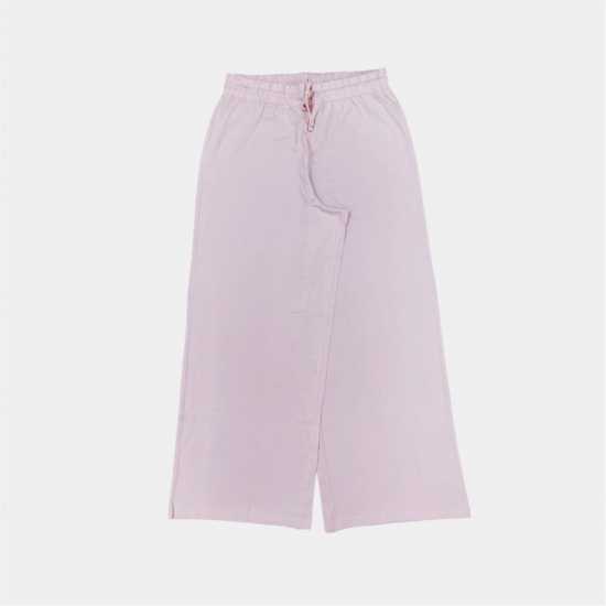 Linea Women's Star Cotton Long Sleeve Pyjama Sets Розово 