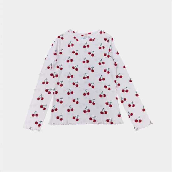 Linea Women's Star Cotton Long Sleeve Pyjama Sets Череша 