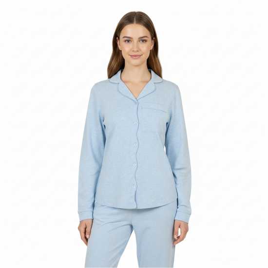 Chelsea Peers Women's Cotton Long Sleeve Pyjama Set Chelsea Peers Women's Cotton Long Sleeve Pyjama Set