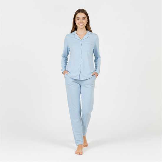 Chelsea Peers Women's Cotton Long Sleeve Pyjama Set Chelsea Peers Women's Cotton Long Sleeve Pyjama Set