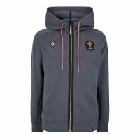 Macron Welsh Rugby Union Athleisue Hoodie 2023 Mens  