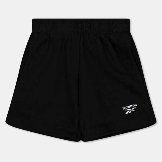 Детски къси панталони Reebok Solid Short In99 Черно Reebok Solid Short In99 Черно Детски къси панталони