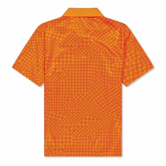 Puma (5) Boy New Wave Camo Polo Juniors Orange 
