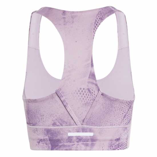 Adidas Run Ms Pkt Aop Low Impact Sports Bra Womens  