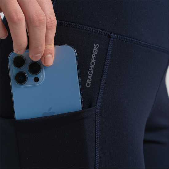 Craghoppers Crag Kiwi Crop Lging Ld99 Тъмно нави море Дамско трико и клинове