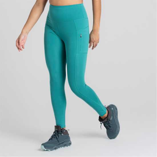 Craghoppers Women's Crag Kiwi Pro Leggings Мистично зелено Craghoppers Women's Crag Kiwi Pro Leggings Мистично зелено