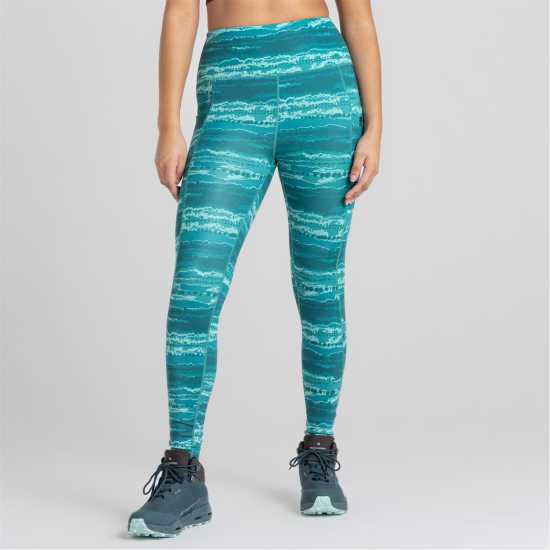 Craghoppers Women's Crag Kiwi Pro Leggings Мистично зелено PT Craghoppers Women's Crag Kiwi Pro Leggings Мистично зелено PT