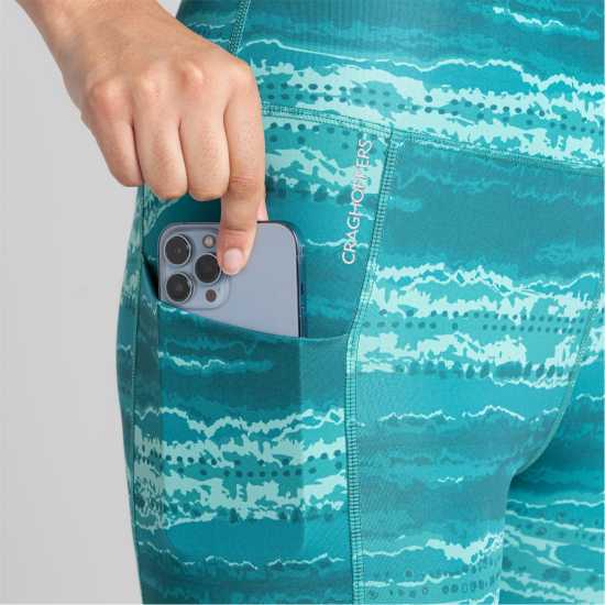 Craghoppers Women's Crag Kiwi Pro Leggings Мистично зелено PT Craghoppers Women's Crag Kiwi Pro Leggings Мистично зелено PT