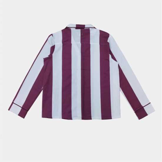 Linea Women's Star Cotton Long Sleeve Pyjama Set Полоска 