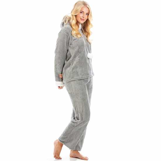 Supersoft Fleece Hooded Pyjama Set Supersoft Fleece Hooded Pyjama Set