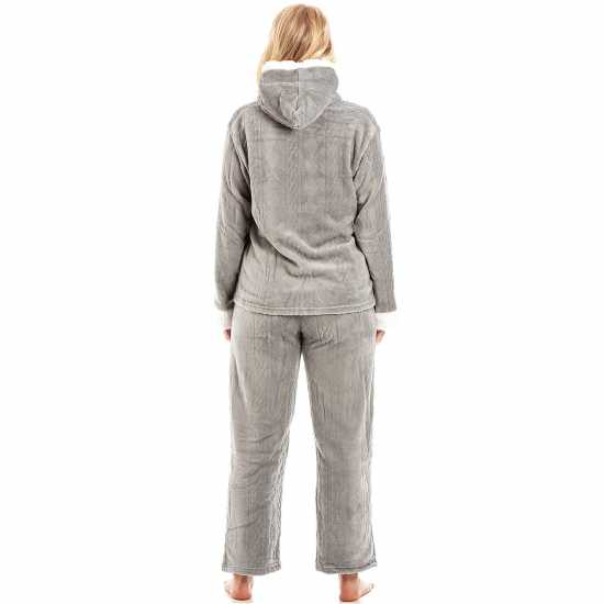 Supersoft Fleece Hooded Pyjama Set Supersoft Fleece Hooded Pyjama Set