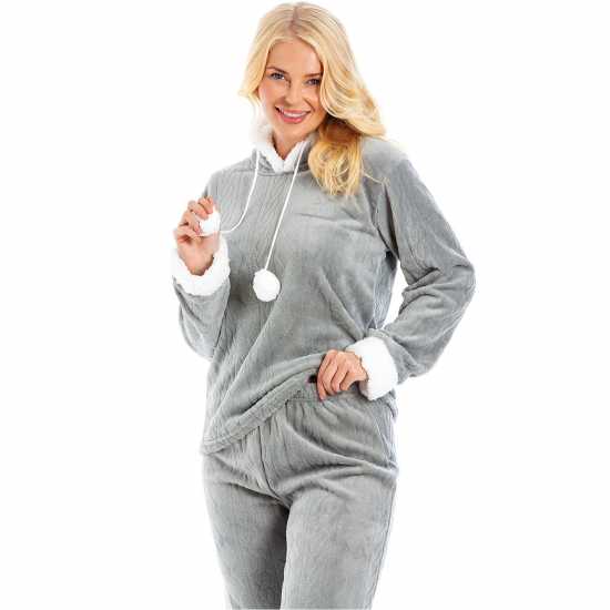 Supersoft Fleece Hooded Pyjama Set Supersoft Fleece Hooded Pyjama Set