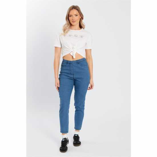 Influence Jgng Elstc Wst Ld99 Blue Дамски дънки