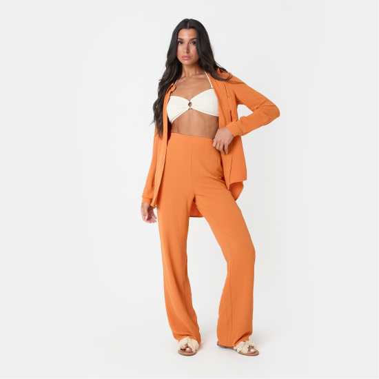 Риза С Дълъг Ръкав I Saw It First Soft Crepe Long Sleeve Shirt  Дамски ризи и тениски