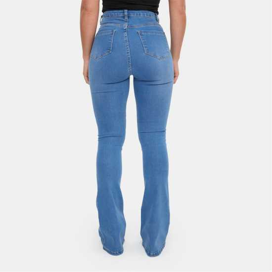 High Waist Flare Jeans  