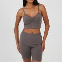 Brave Soul Womens Strappy Vest & Shorts Lounge Set  