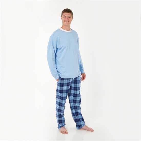 Loungers Mens Organic Brushed Cotton Lounge Trousers Белуга Loungers Mens Organic Brushed Cotton Lounge Trousers Белуга